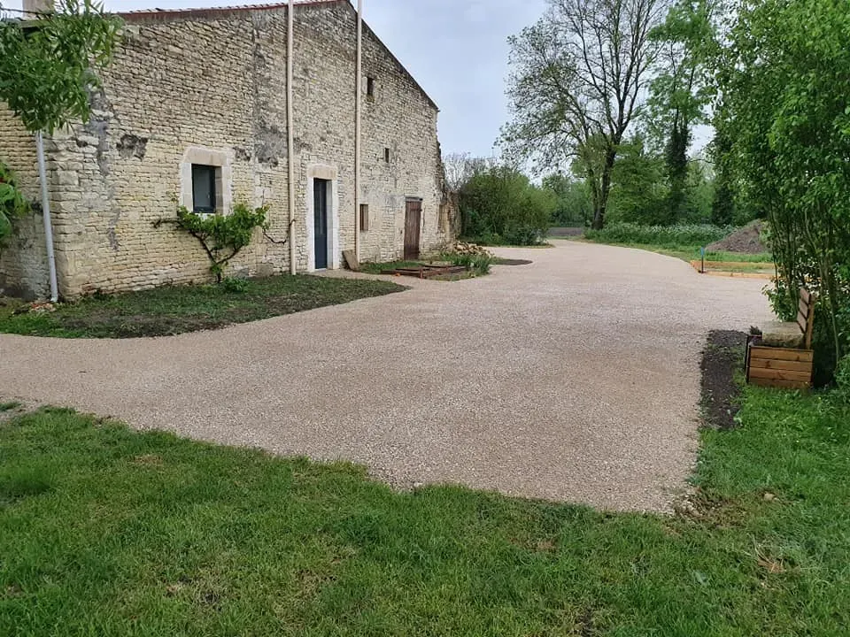 allée maison